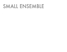 Small eNSEMBLE
Jazzy Nelson Triage Mix
Crafted Melody (Piano Solo)
Lucifer Intro Mix
Lucifer Exit Bombast
Trains Go West
Boylesque-esque
